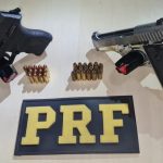 PRF apreende armas de fogo, munições, ouro e combustível irregular na BR-174
