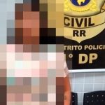 Mulher com mandado de prisão por tráfico de drogas é presa com TV furtada em Boa Vista