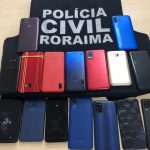 Seis são autuados em flagrante com 20 celulares furtados em Boa Vista