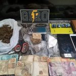Jovem é preso em flagrante com maconha e pasta base de cocaína na zona Oeste de Boa Vista