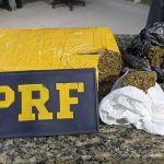 Supermaconha é apreendida pela PRF em mochila no interior de Roraima