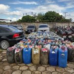 Sete mil litros de combustível irregular são apreendidos pela Polícia Civil na zona Oeste de Boa Vista