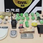 Trio é preso com cocaína, maconha e balança de precisão na zona Oeste de Boa Vista