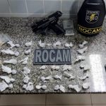 Jovens são presos com moto roubada, réplica de arma e trouxinhas de maconha na zona Oeste de Boa Vista