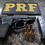 Homem é preso com pistola e munições na BR-174, em Boa Vista
