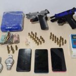 Trio suspeito de fazer parte de facção é preso com drogas em Boa Vista
