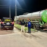 PRF em Roraima apreende 45 mil litros de combustível de aviação irregular em Boa Vista