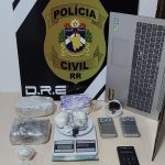 Homem é preso com um quilo de drogas em estúdio de tatuagem na zona Oeste de Boa Vista