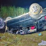 Criança de dois anos morre em capotamento e motorista é preso em flagrante por dirigir alcoolizado