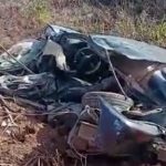 Motorista fica ferido após carro ser atingido por caminhão desgovernado no interior de Roraima