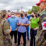Arthur visita Hospital de Campanha e reforça parceria com Governo Federal em prol dos Yanomami