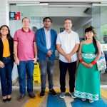 A convite de Arthur, Weibe Tapeba conhece Hospital da Criança