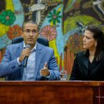 Arthur discursa em Seminário da Primeira Infância promovido pela Assembleia Legislativa de Roraima