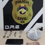 Motoboy é preso com droga escondida em caixa de sapato na zona Oeste de Boa Vista