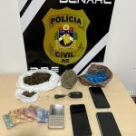 Trio é preso com meio quilo de maconha e R$ 2 mil em Boa Vista