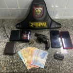 Dupla é presa com revólver e munições na zona Oeste de Boa Vista