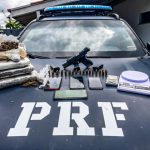 PRF apreende cerca de 4kg de drogas, arma e munições em Boa Vista