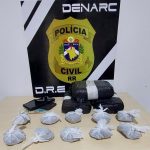 Trio é preso em flagrante com 2 kg de skunk em Boa Vista