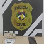 Com filho no colo, homem é preso por tráfico de drogas na zona Oeste de Boa Vista