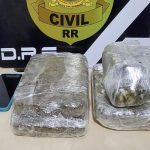 Venezuelano é preso ao desembarcar de ônibus na Rodoviária de Boa Vista com 4,5 kg de skunk