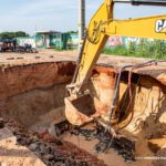 Obra não sinalizada da Caer atrapalha trânsito e trecho de avenida precisa ser interditado em Boa Vista