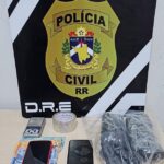 Trio é preso com tabletes de maconha em abordagem da Polícia Civil em Boa Vista
