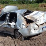 Passageira morre após carro capotar na RR-206, em Bonfim
