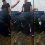 Aluno de escola militarizada é imobilizado por policiais durante confusão em Pacaraima