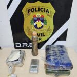 Dupla é presa com skunk e dinheiro em ações na zona Oeste de Boa Vista