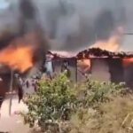 Casa de professora indígena em RR é destruída após incêndio e suspeita é de ato criminoso