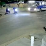 Motociclista fica ferido após invadir preferencial e atingir ônibus em Boa Vista; veja vídeo