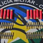 Passageiro de van é preso com mais de 100 munições em bagagem no interior de Roraima
