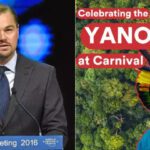 Leonardo DiCaprio elogia samba do Salgueiro em defesa dos Yanomami