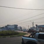 Com nuvem de fumaça, qualidade do ar em Roraima segue péssima