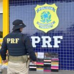 Carga com perfumes falsos, arma e motocicleta roubada são apreendidas pela PRF em rodovias de Roraima