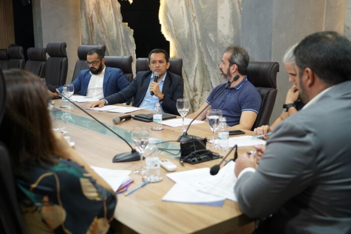 Reunião ocorreu na sala de reuniões do Plenário Noemia Bastos Amazonas - Marley Lima1