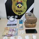 Dois são presos com 2,5 kg de drogas durante operação em Boa Vista