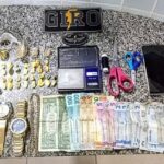 Jovem é preso com dólares, drogas e munições em Boa Vista