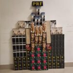 Carga com perfumes contrabandeados da Guiana é apreendida na BR-401