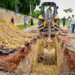 Prefeitura trabalha em mais um ponto crítico de alagamento no Jóquei Clube