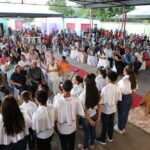 Cerimônia coletiva une 60 casais em Cacararaí