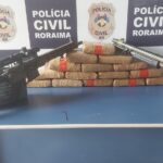 Sobrinhos de Denarium são presos com 145 kg de skunk e armas em Boa Vista