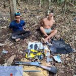 Operação Catrimani prende três suspeitos, apreende armas e destrói embarcações de garimpo em Roraima