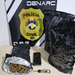 Mototaxista é preso com 2 kg de skunk em Boa Vista