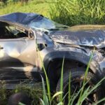 Quatro ficam feridos em batida entre duas picapes na BR-174 em Boa Vista