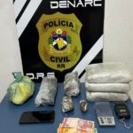 Dois são presos com 4 kg de skunk em dois bairros de Boa Vista