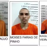Três foragidos da Pamc são capturados no interior de Roraima