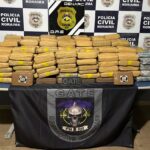 Três são presos com 260 tabletes de maconha escondidos em sacos de esterco em Boa Vista
