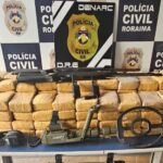Empresário é preso em flagrante com 159 quilos de skunk em Boa Vista