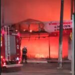 Loja de estofados é destruída em incêndio na zona Oeste de Boa Vista